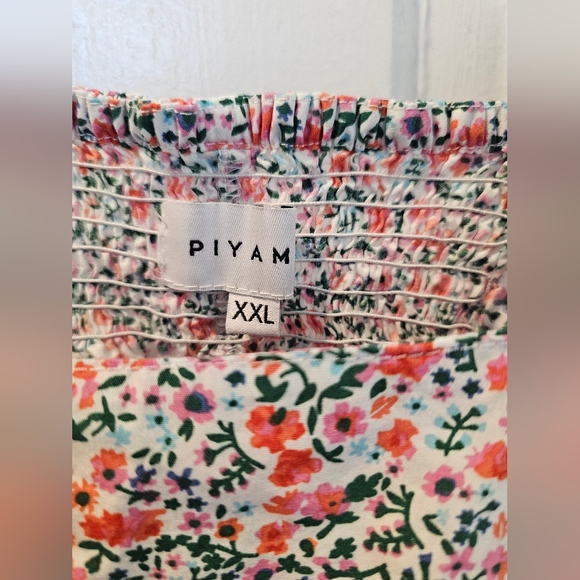 Piyama Elsie Cotton Floret- Sleep Top - Size XXL - Picture 14 of 14